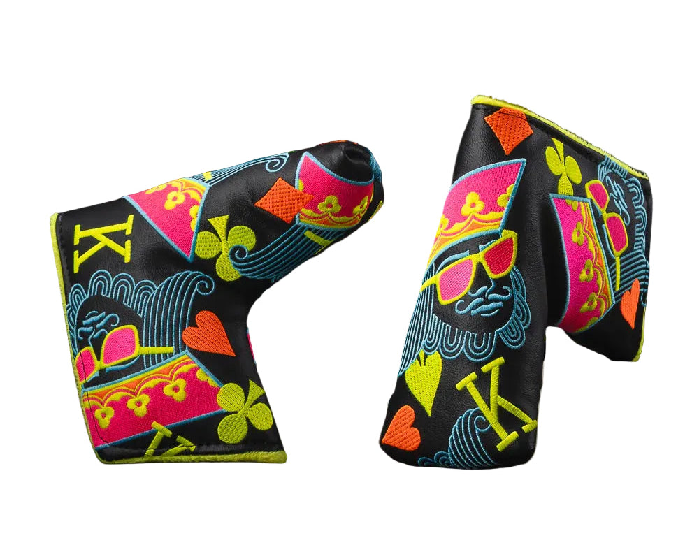 Limited Swag Golf - Island Vibes Poker King Blade Putter Headcover *opened, no bag*