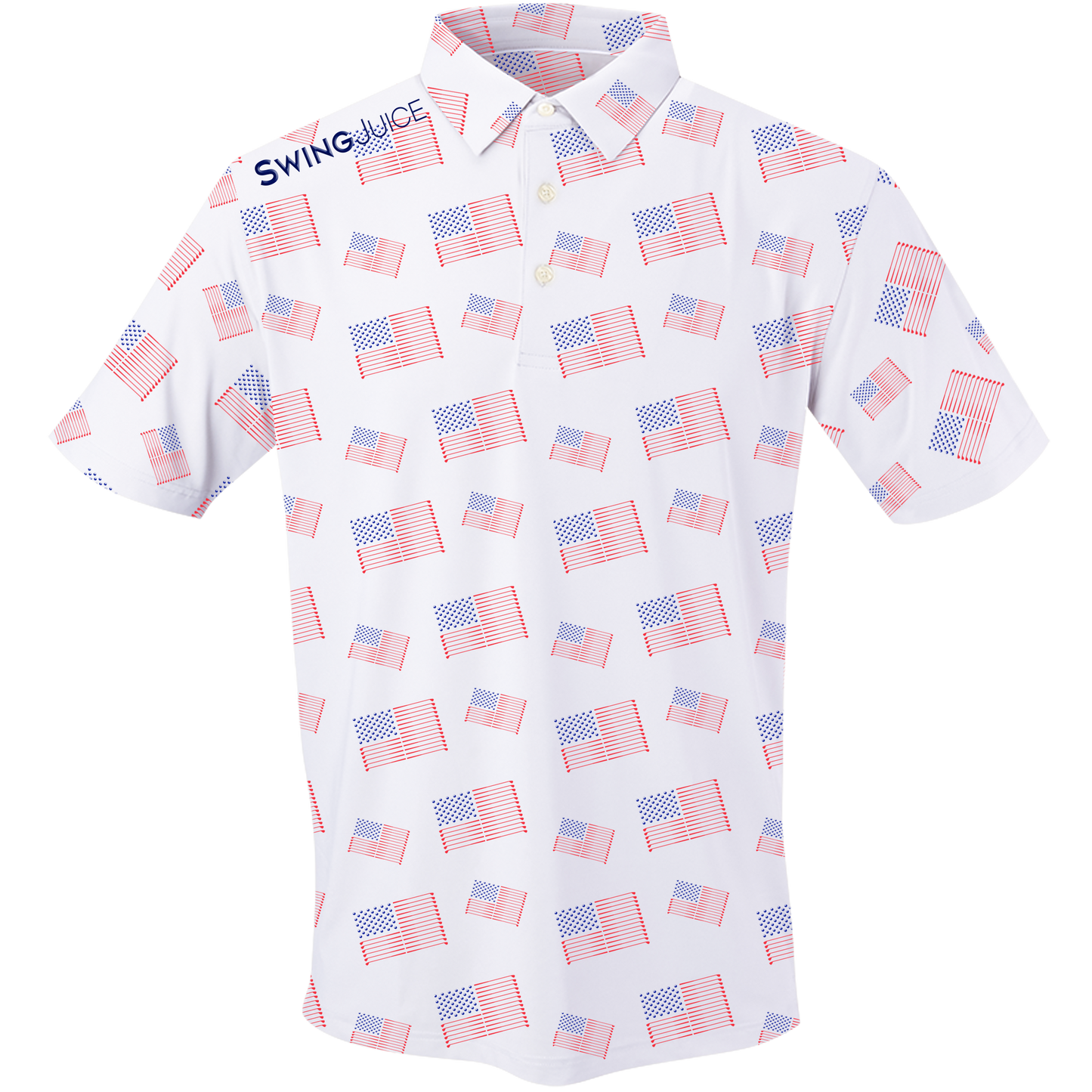 Golf Flag Men's Polo - The Golf Guys Online