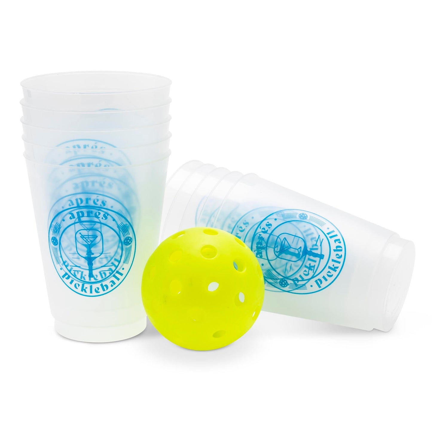 Aprés Pickleball Reusable Party Cups - The Golf Guys Online