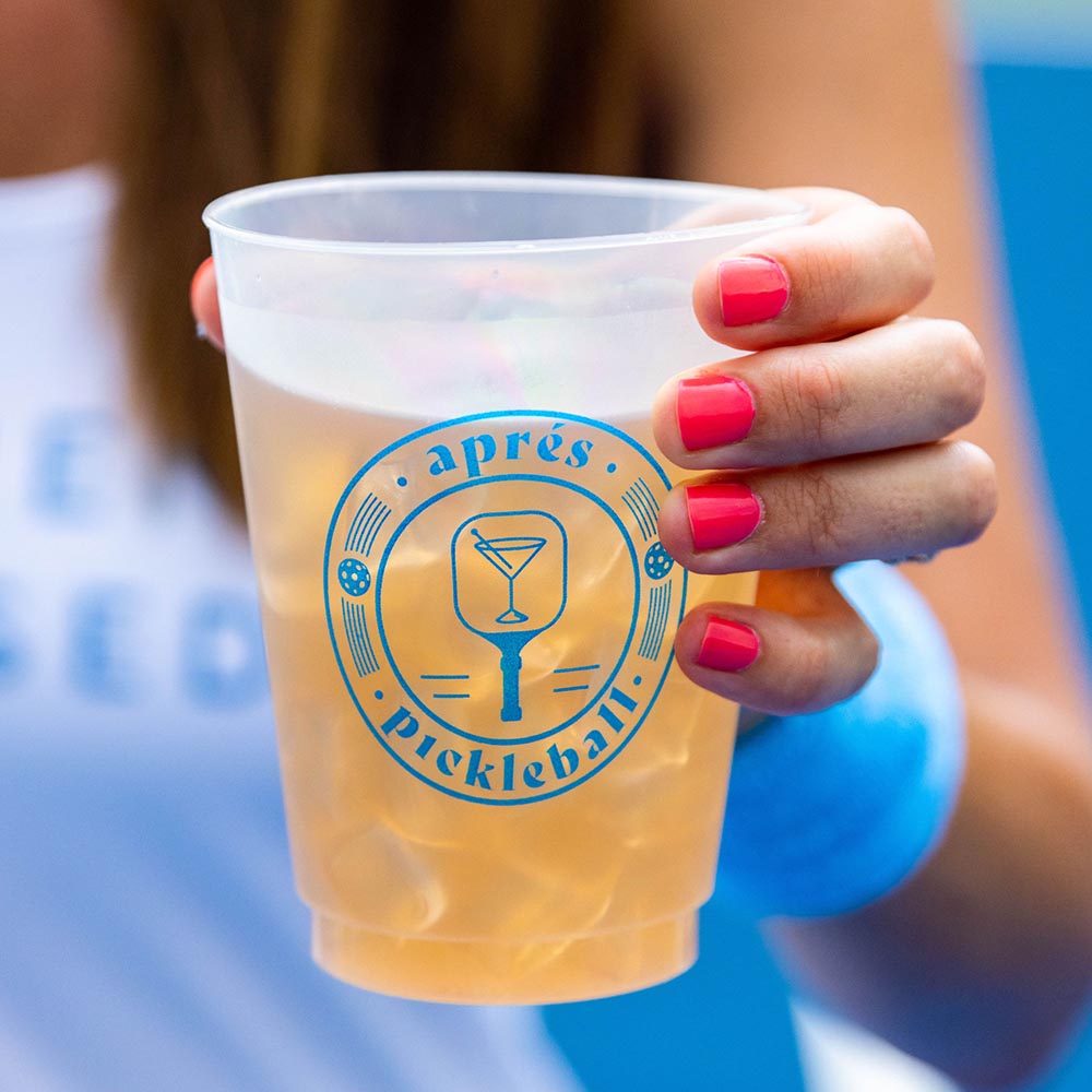 Aprés Pickleball Reusable Party Cups - The Golf Guys Online