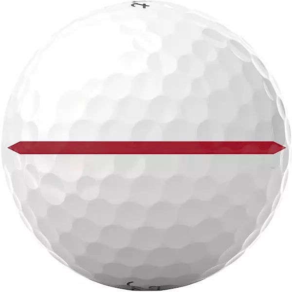 Titleist 2025 Pro V1 Perfomance Alignment Red Golf Balls