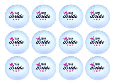 New Novelty Team Bride Golf Balls