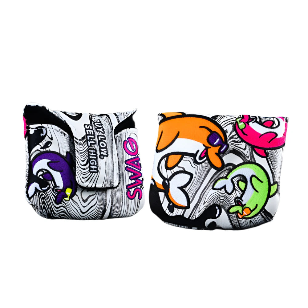 Swag Golf - Trippy Flipper Mallet Putter Headcover - The Golf Guys Online
