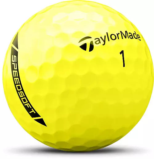TaylorMade SpeedSoft Yellow 2024 Golf Balls - The Golf Guys Online