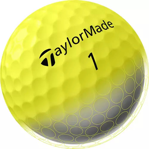 TaylorMade SpeedSoft Yellow 2024 Golf Balls - The Golf Guys Online