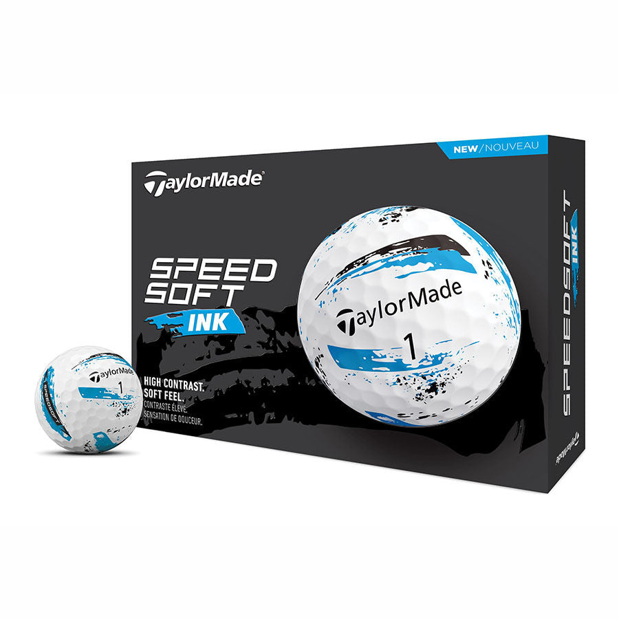 TaylorMade 2024 SpeedSoft Ink Blue & Black Golf Balls – The Golf Guys