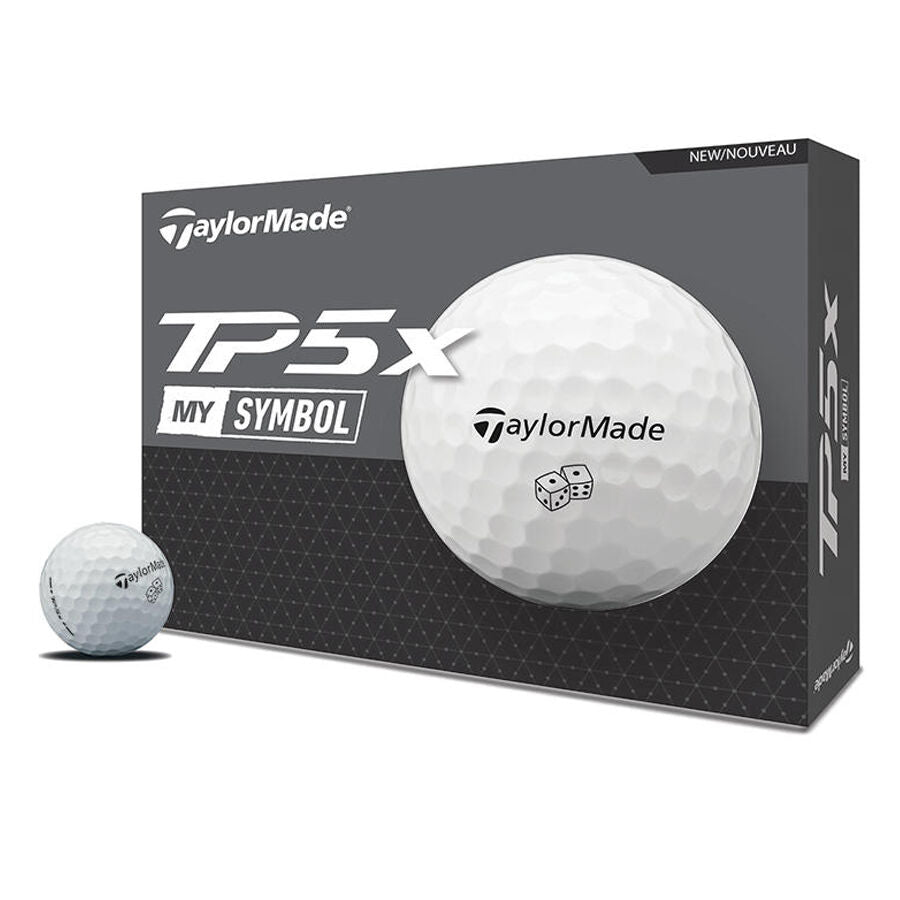 Taylormade TP5x MySymbol Golf Ball - The Golf Guys Online