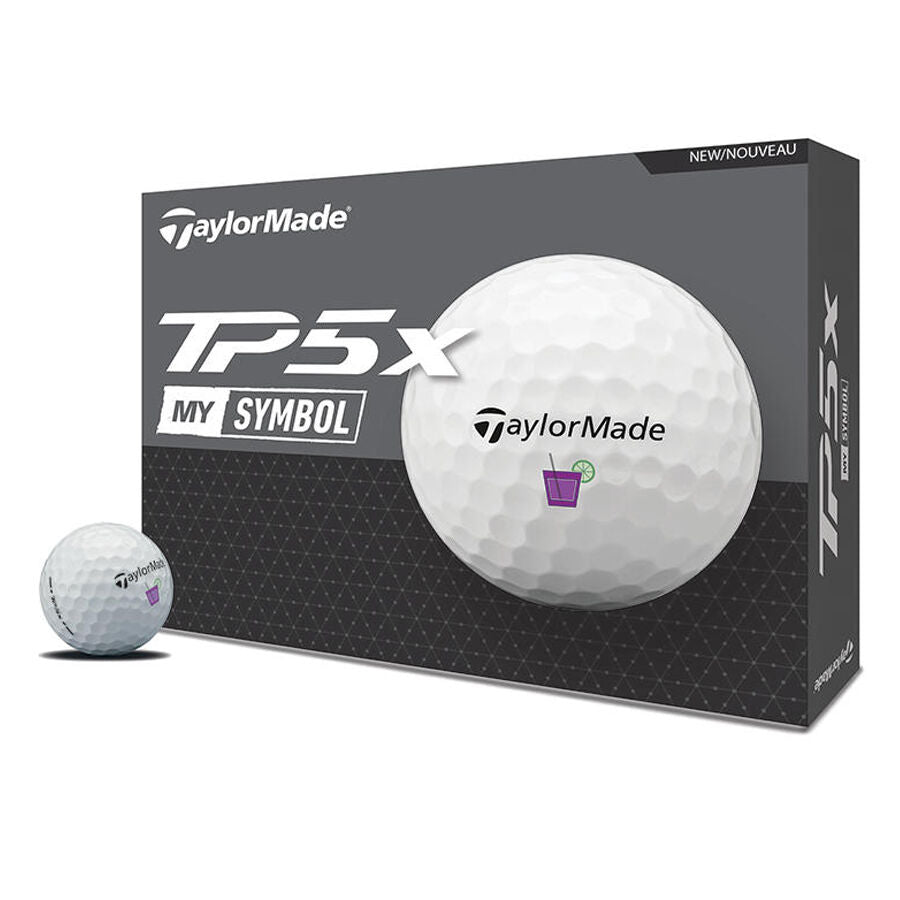Taylormade TP5x MySymbol Golf Ball - The Golf Guys Online