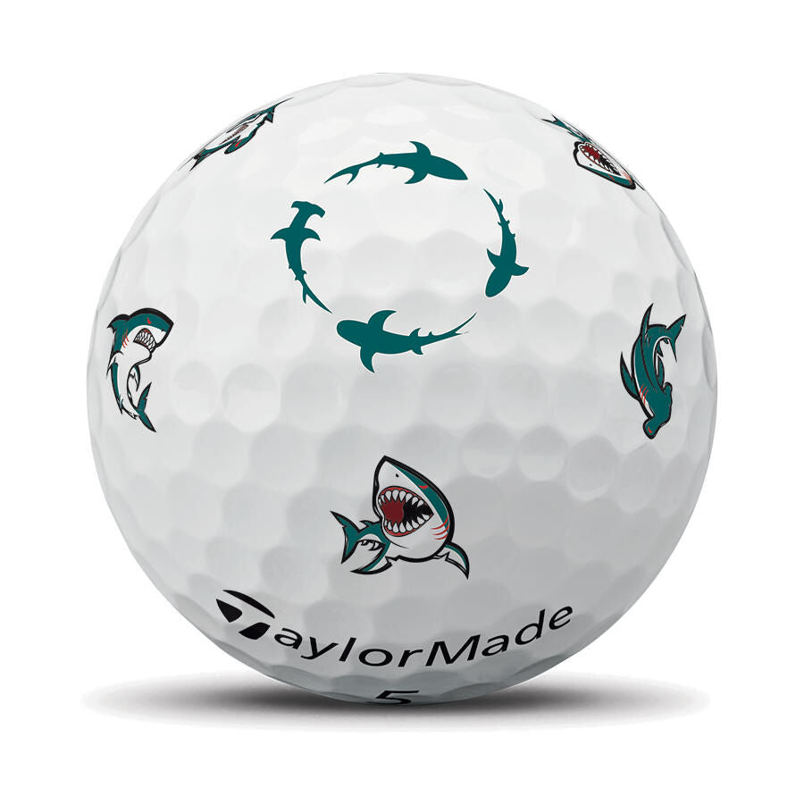 Taylor Made TM25 TP5x Pix July (Shark Week) Golf Balls - The Golf Guys Online