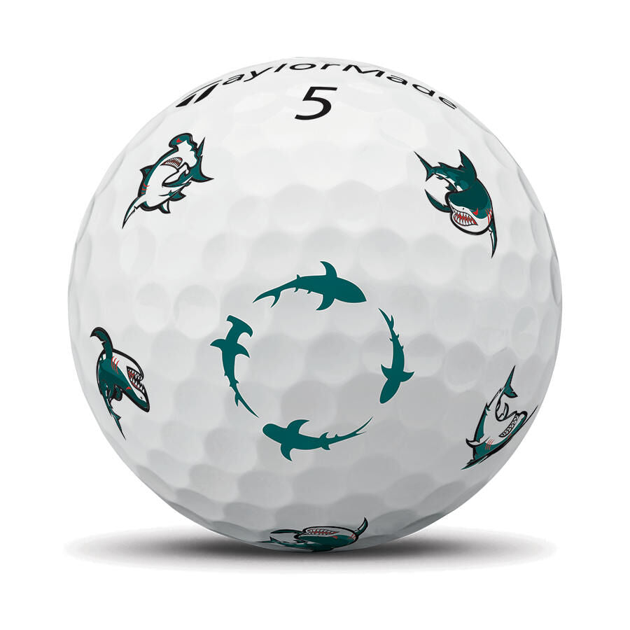 Taylor Made TM25 TP5x Pix July (Shark Week) Golf Balls - The Golf Guys Online