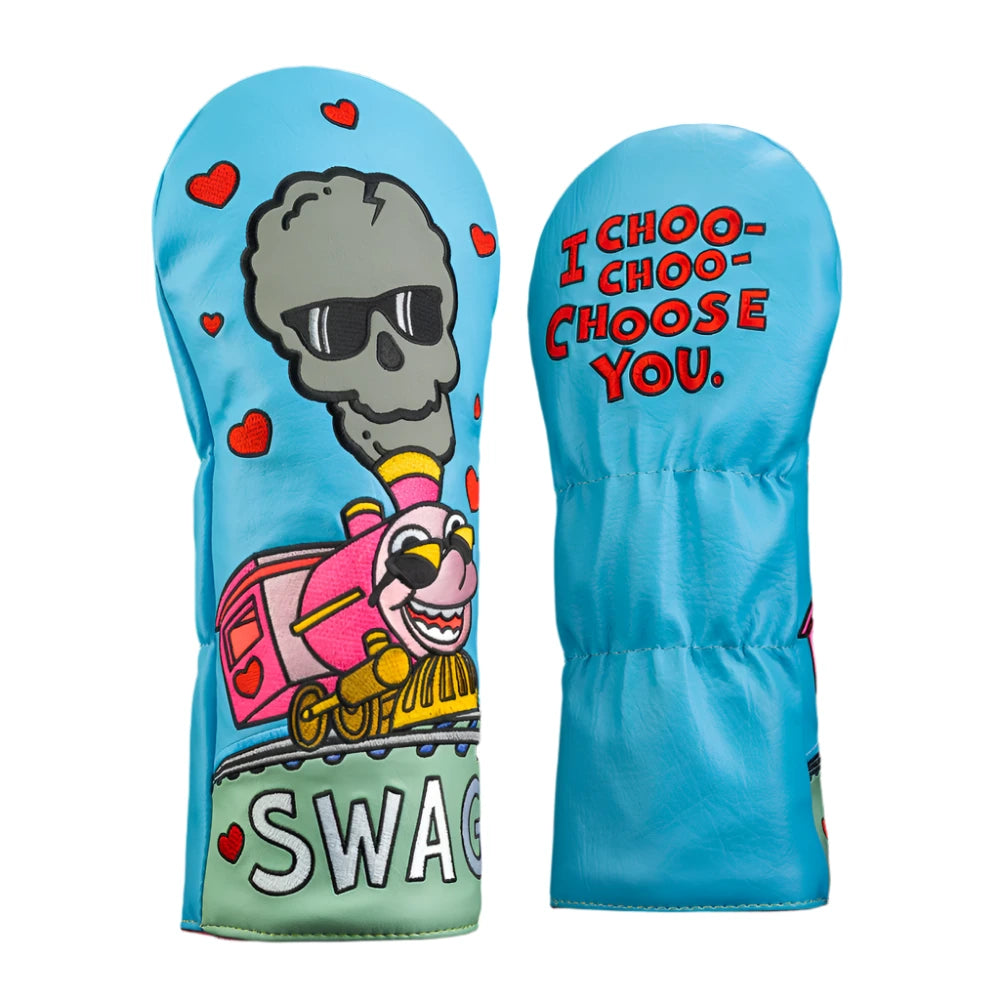 Swag Golf - Choo-Choo-Choose You Driver Headcover *opened, no bag* - The Golf Guys Online
