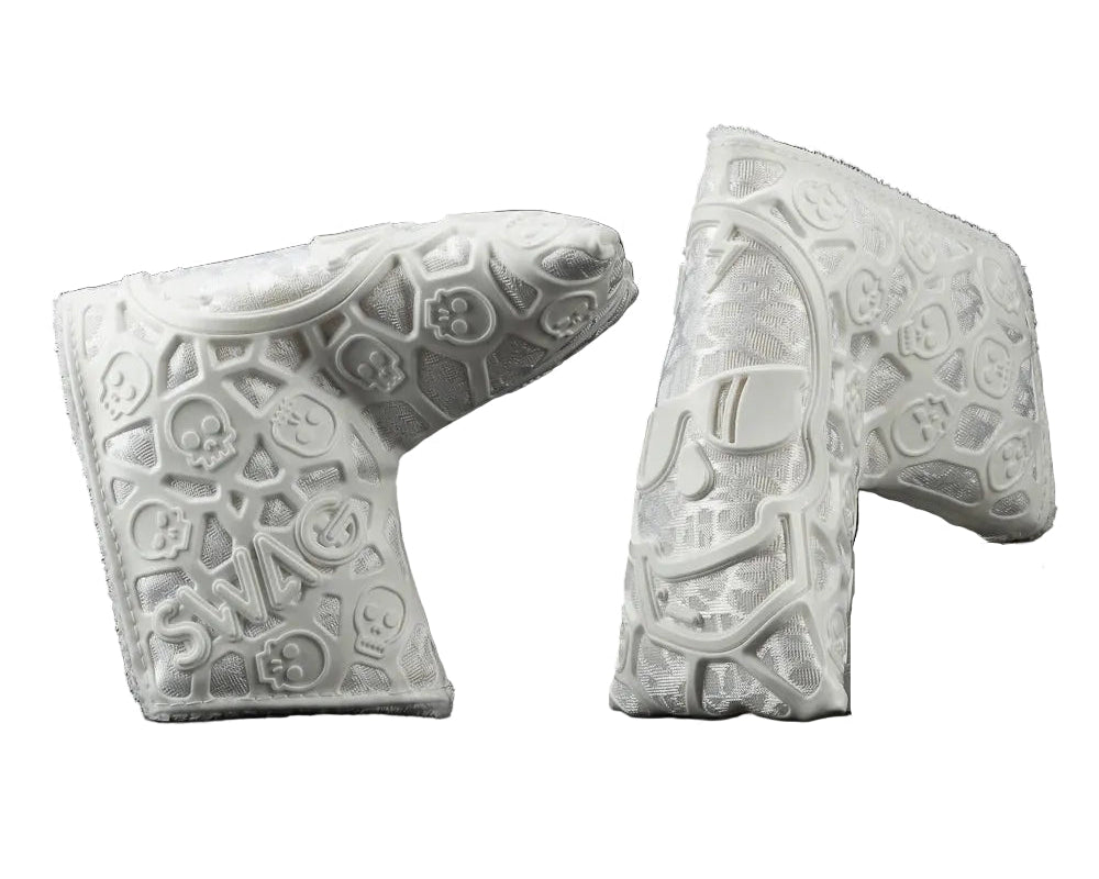 Limited Swag Golf - Whiteout Skull TPU Blade Putter Headcover *opened, no bag*