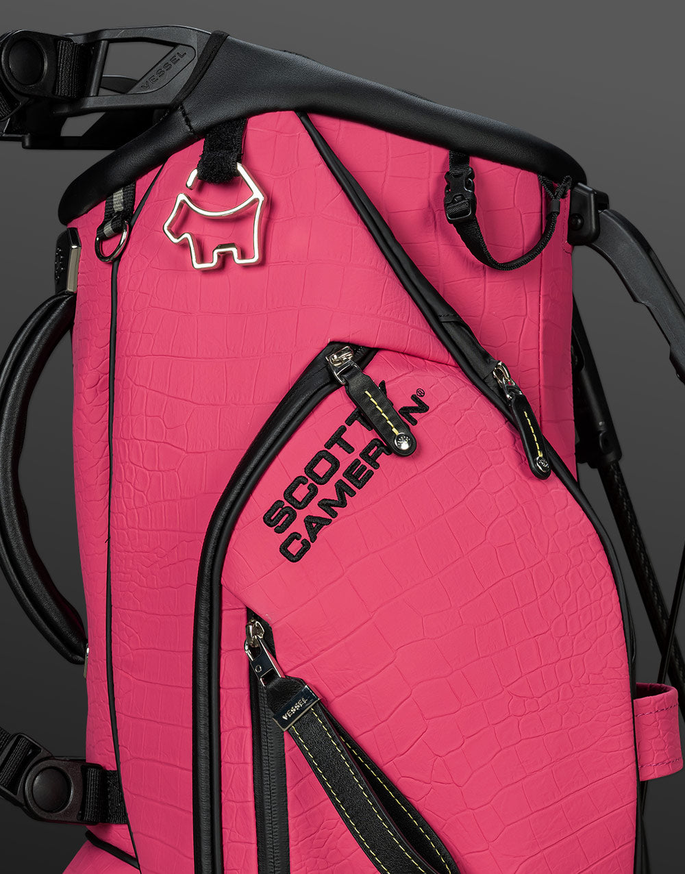 Limited Scotty Cameron - Exotic Electric Pink Player V Stand Bag