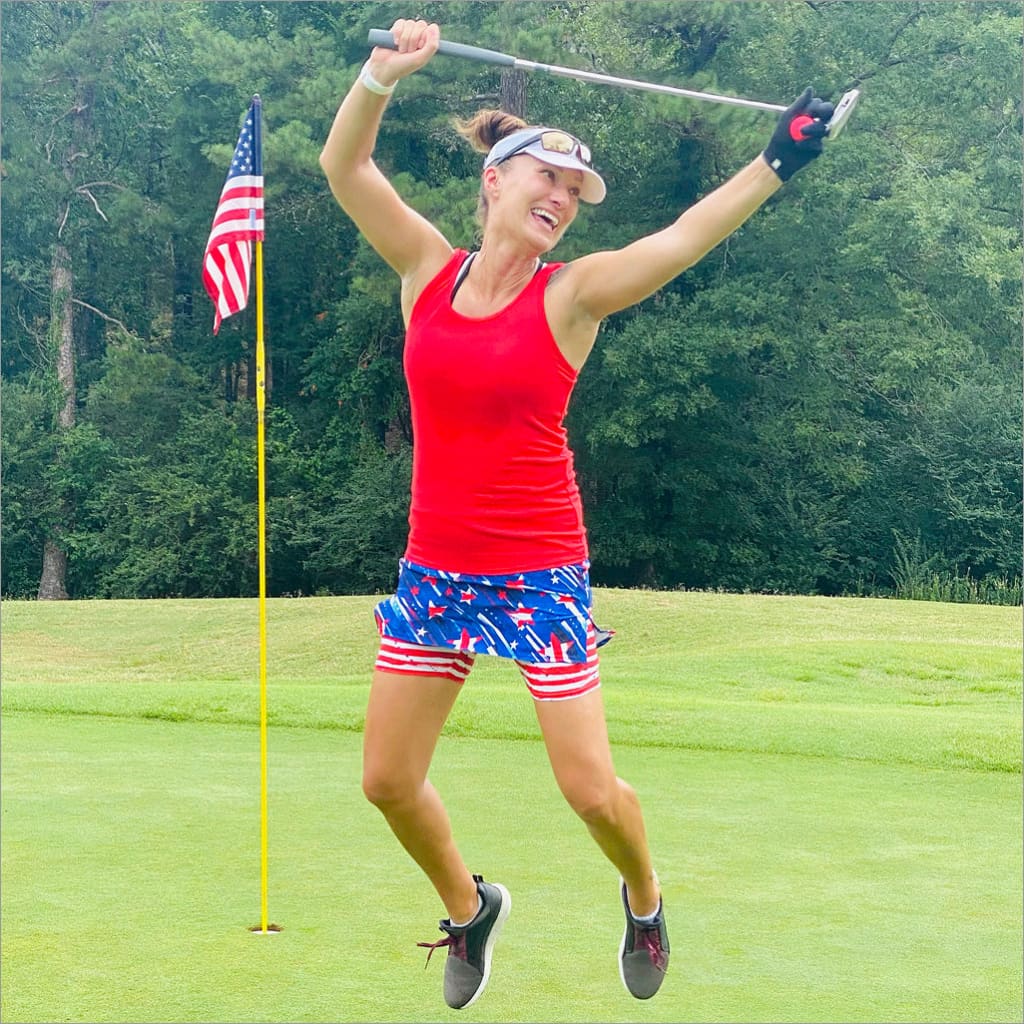 AMERICA PRINT SKORT - The Golf Guys Online