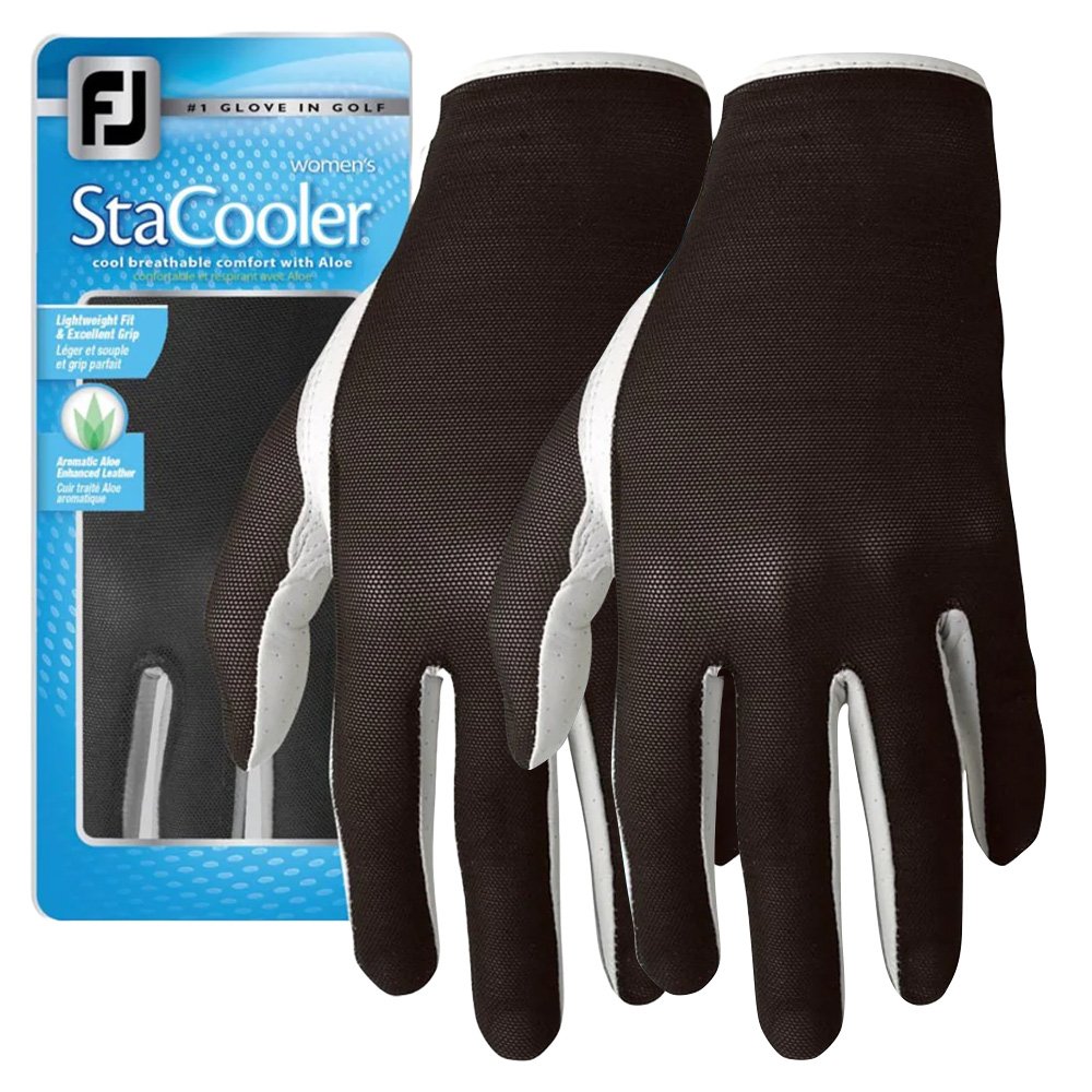 FootJoy StaCooler Fashion Women's Glove Pearl/Black
