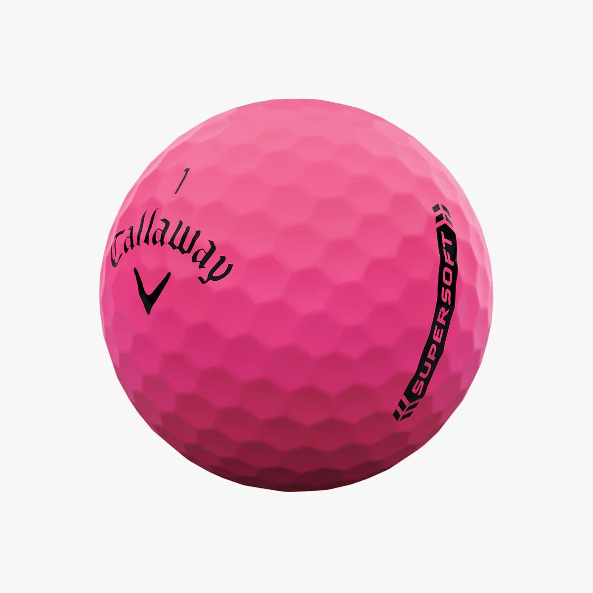 Callaway Supersoft Matte Pink 2023 Golf Balls - The Golf Guys Online
