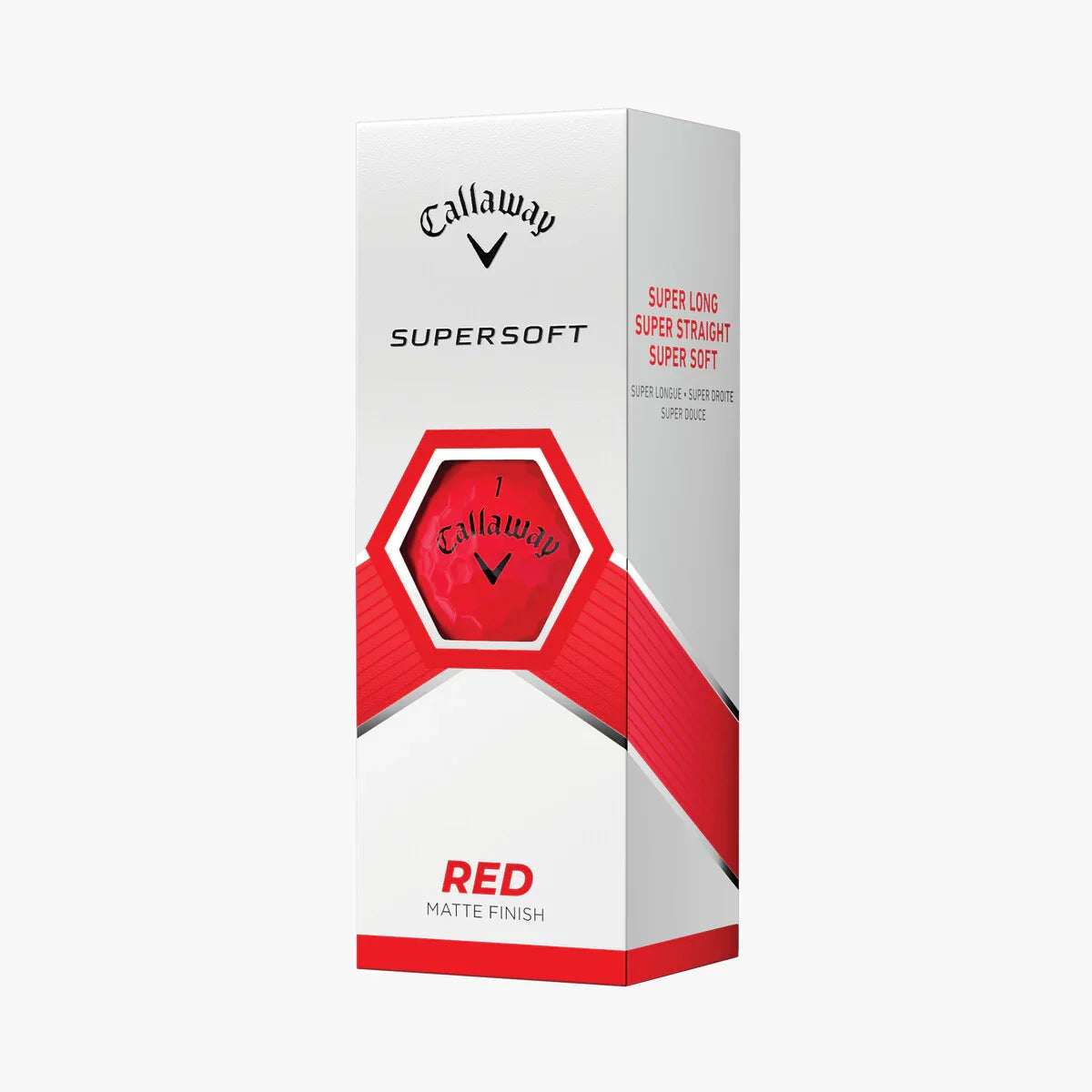 Callaway Supersoft Matte Red 2023 Golf Balls - The Golf Guys Online