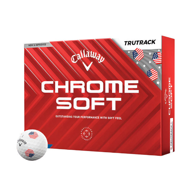 Callaway Chrome Soft TruTrack USA 2024 Golf Balls - The Golf Guys Online