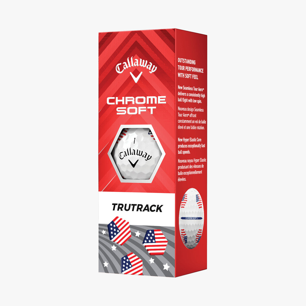 Callaway Chrome Soft TruTrack USA 2024 Golf Balls - The Golf Guys Online