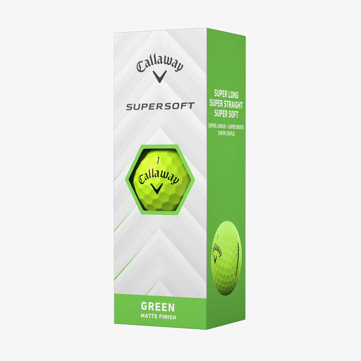 Callaway Supersoft Matte Green 2025 Golf Balls