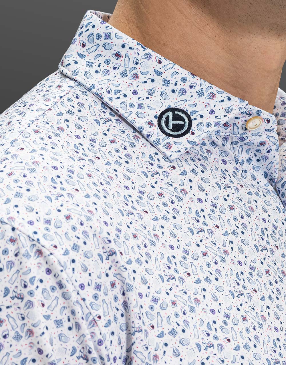 Limited Scotty Cameron - Scotty Bulldog Oyster Roast Polo Shirt