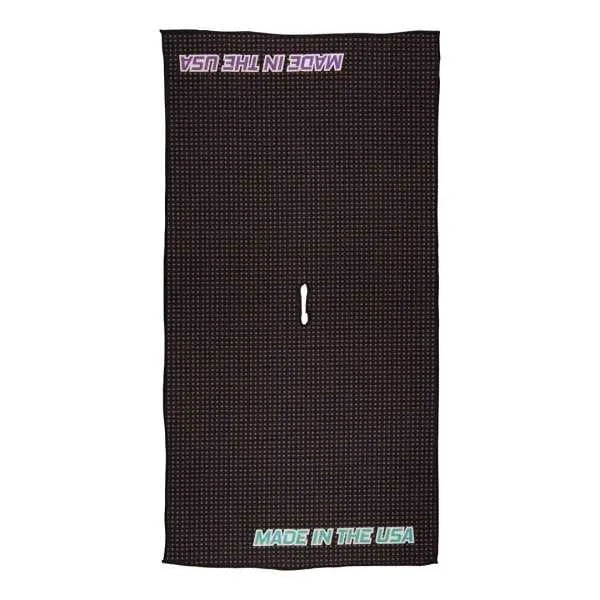 Bettinardi - 2021 Dancing Open Hex Players Towel - Black - The Golf Guys Online