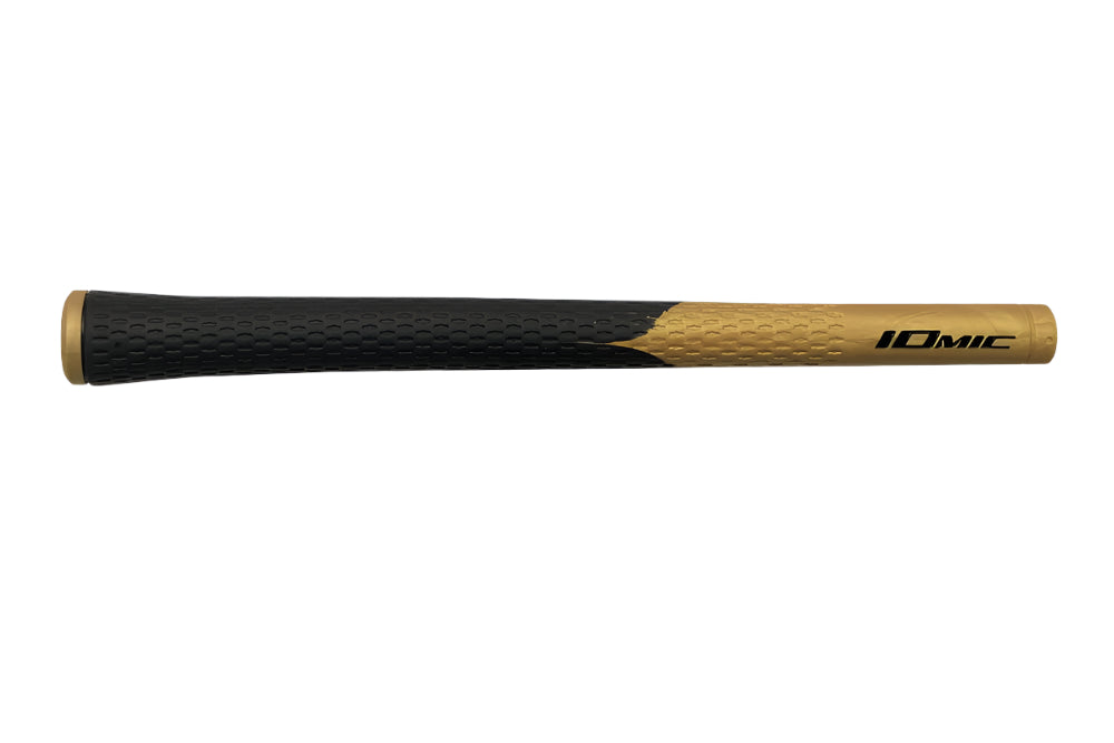 Women's Iomic Sticky Opus BC 1.8 Swing Grips Black And Gold- Ladies - The Golf Guys Online