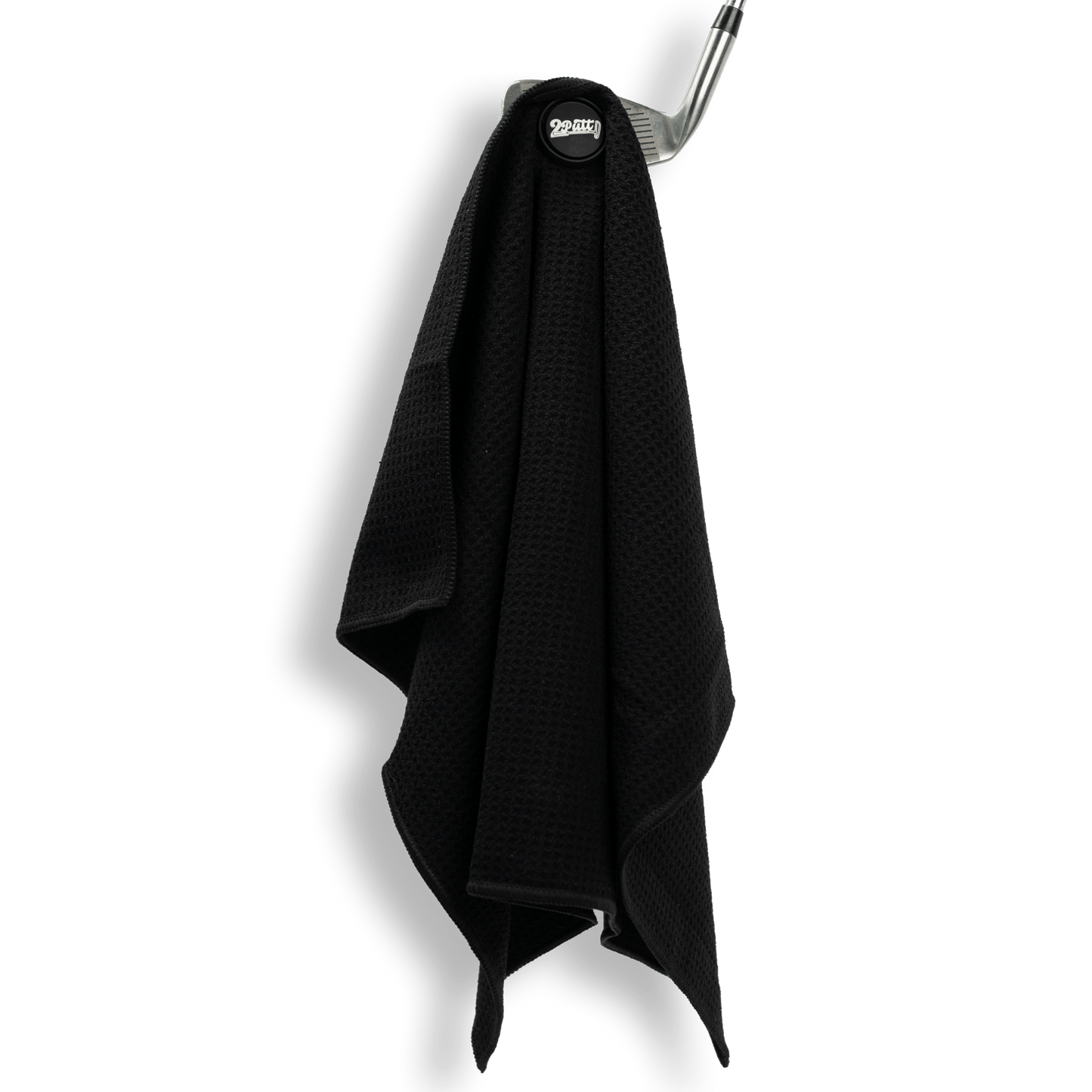 Black Magnetic Golf Towel - The Golf Guys Online