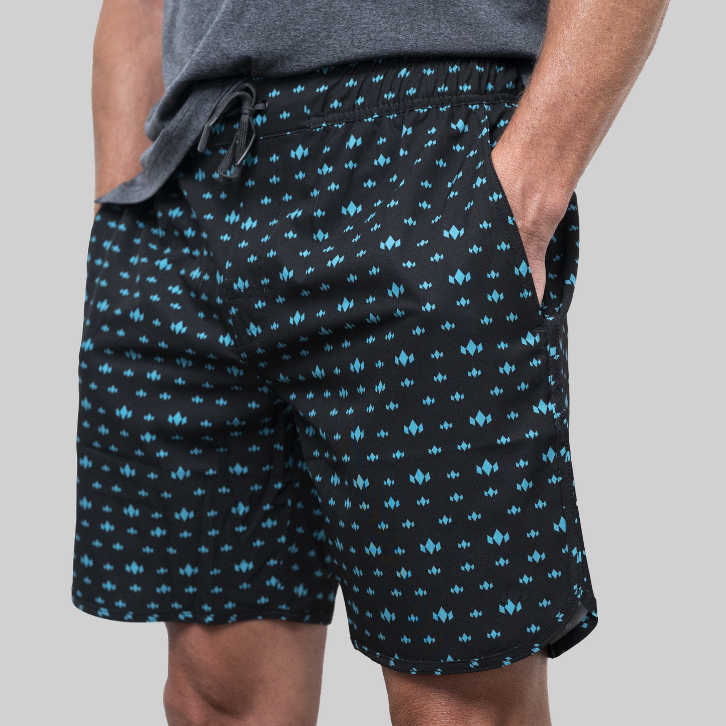 SCALES Men's Print Volley Shorts - The Golf Guys Online