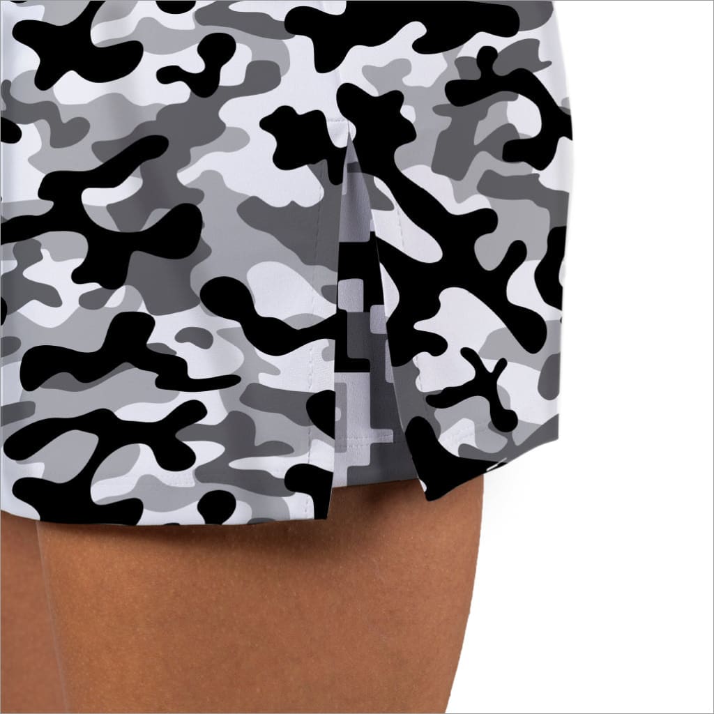 CAMO BLACK SKORT - The Golf Guys Online