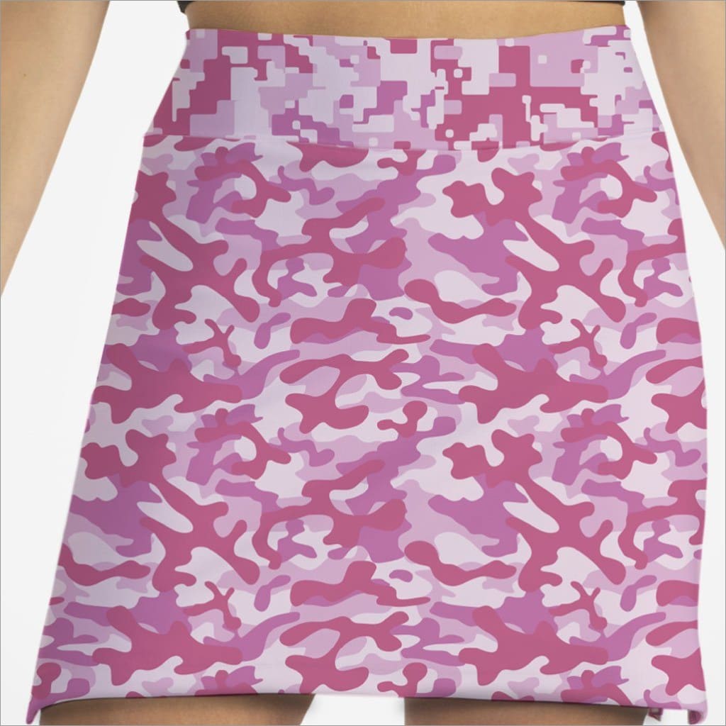 CAMO PINK SKORT - The Golf Guys Online