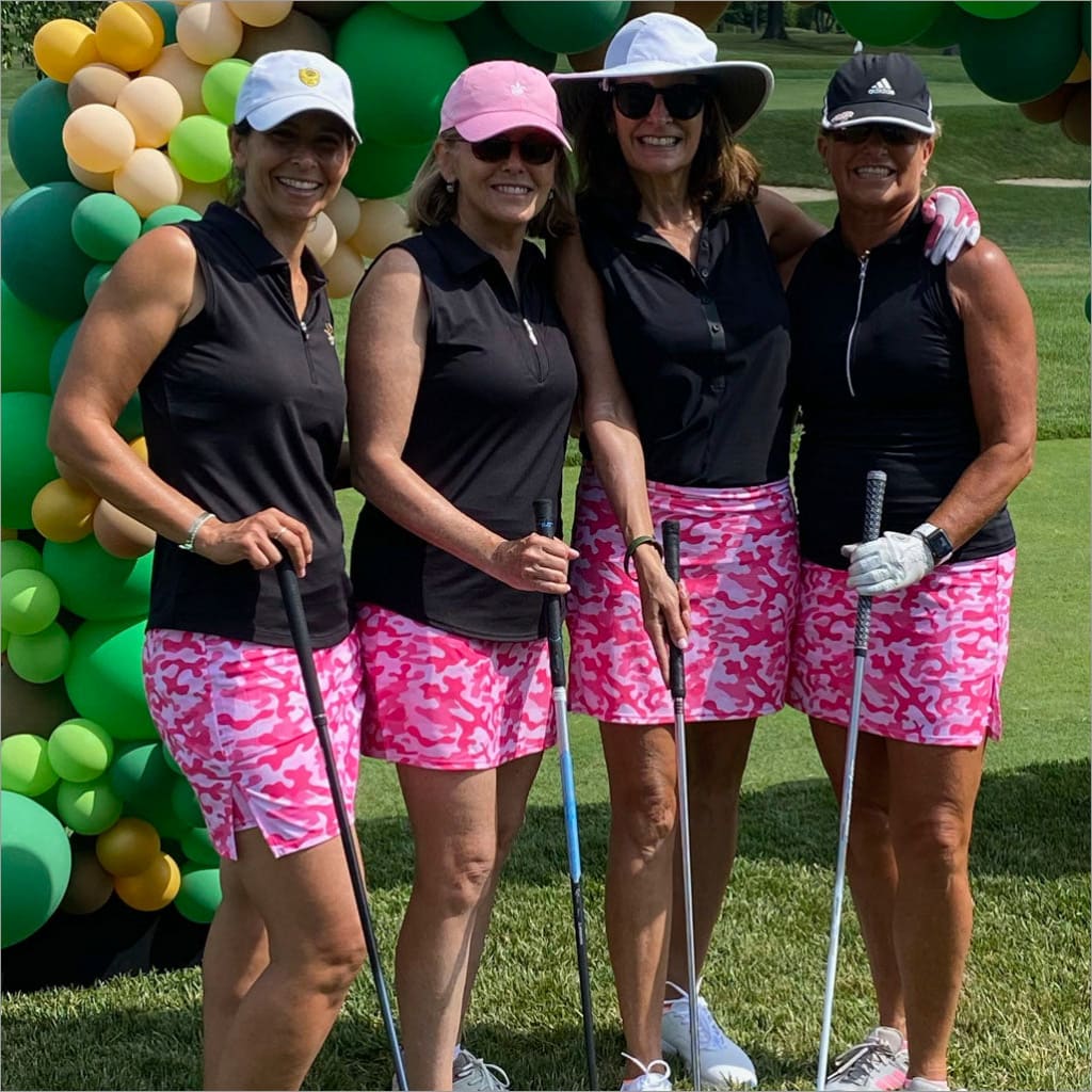 CAMO PINK SKORT - The Golf Guys Online