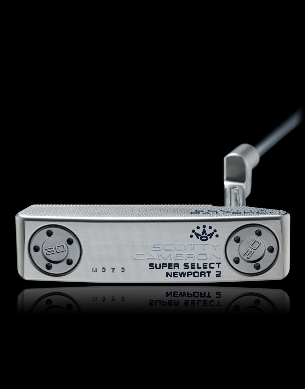 Scotty Cameron 2025 Moto Monday Drop - Blue Super Select Newport 2 MOTO Blade Putter - The Golf Guys Online