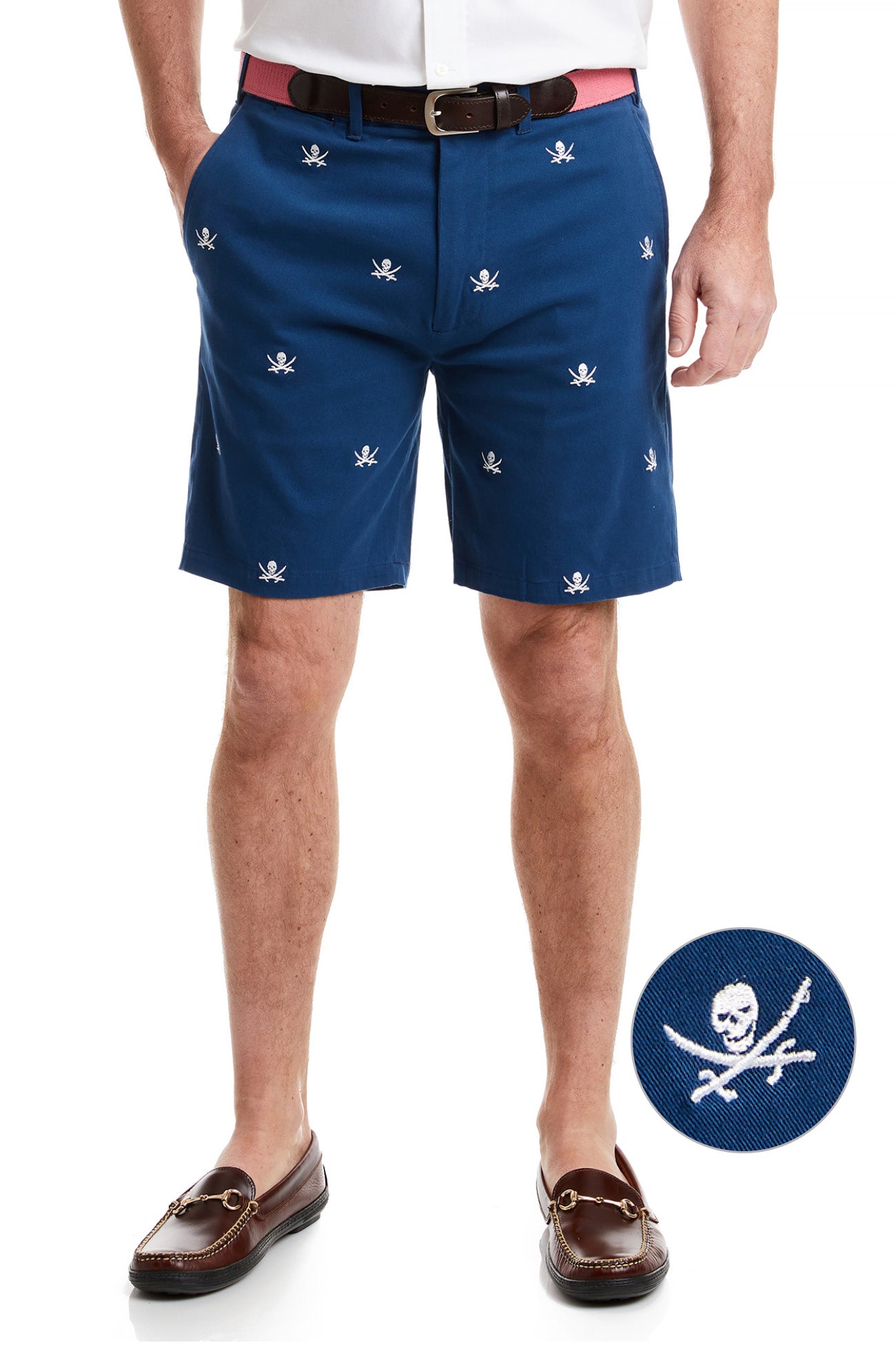 Cisco Short Nantucket Navy with Calico Jack - The Golf Guys Online