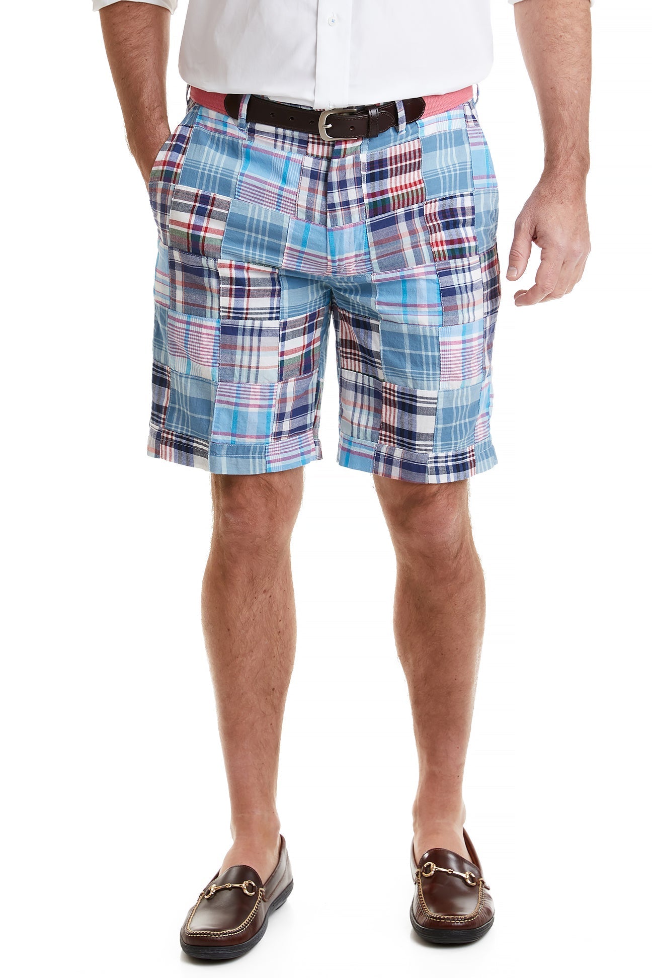 Cisco Short Seapoint Patch Madras - The Golf Guys Online
