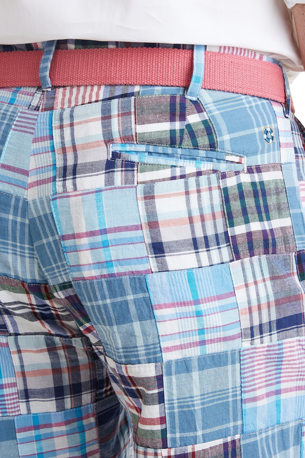 Cisco Short Seapoint Patch Madras - The Golf Guys Online