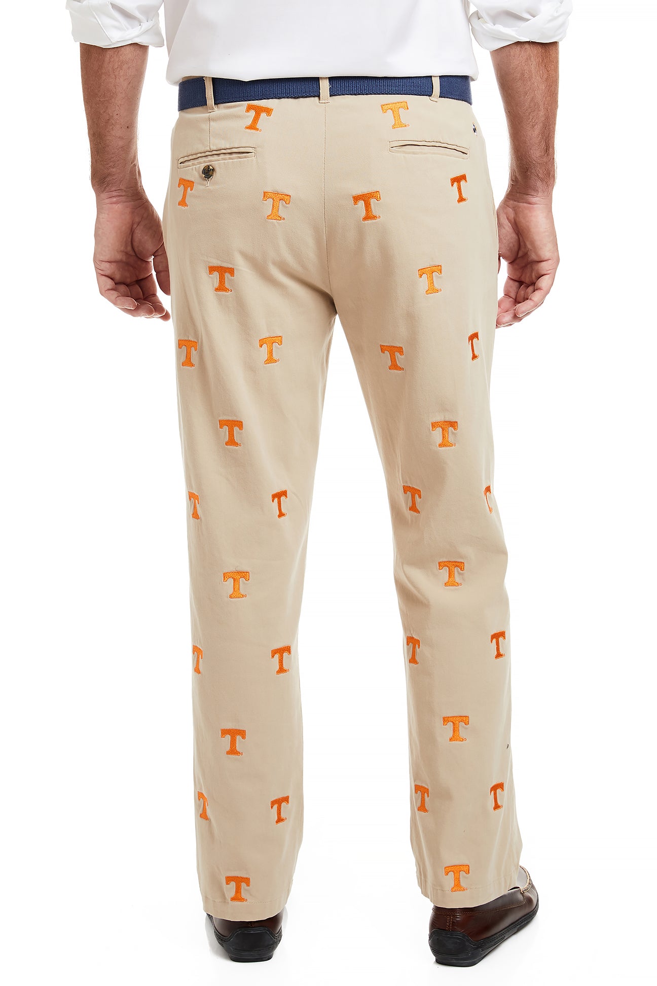 Collegiate Pant Khaki with Tennessee - The Golf Guys Online