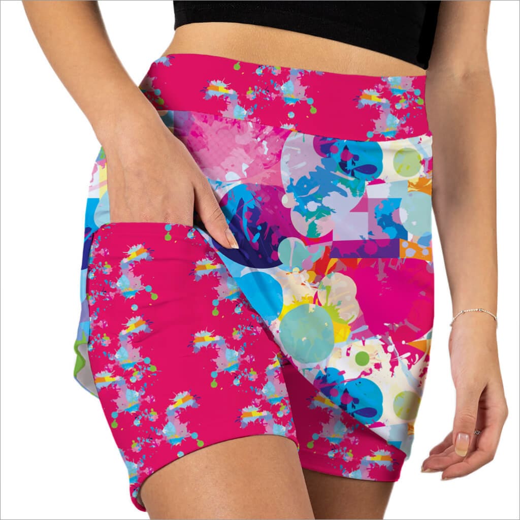 COLOR PALLET ACTIVEWEAR SKORT - The Golf Guys Online