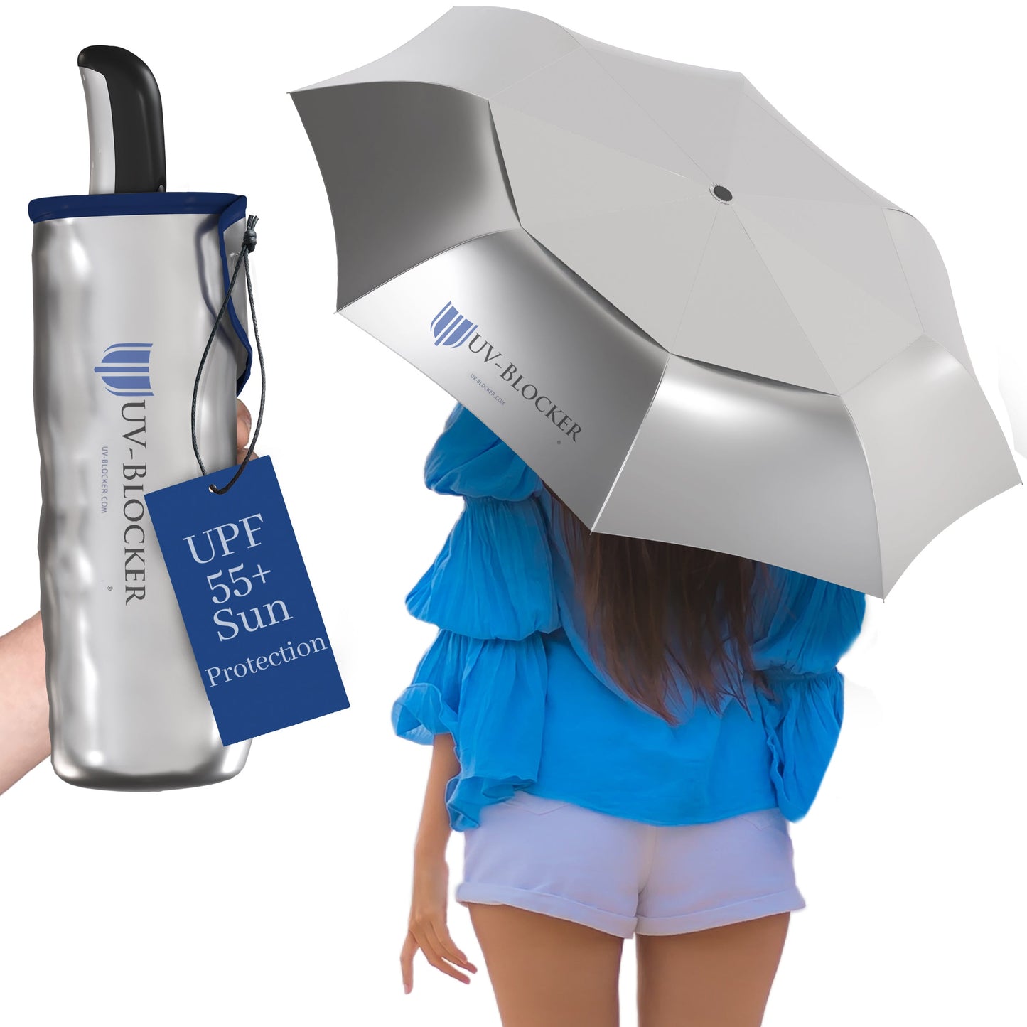 UV Protection Compact Umbrella - The Golf Guys Online