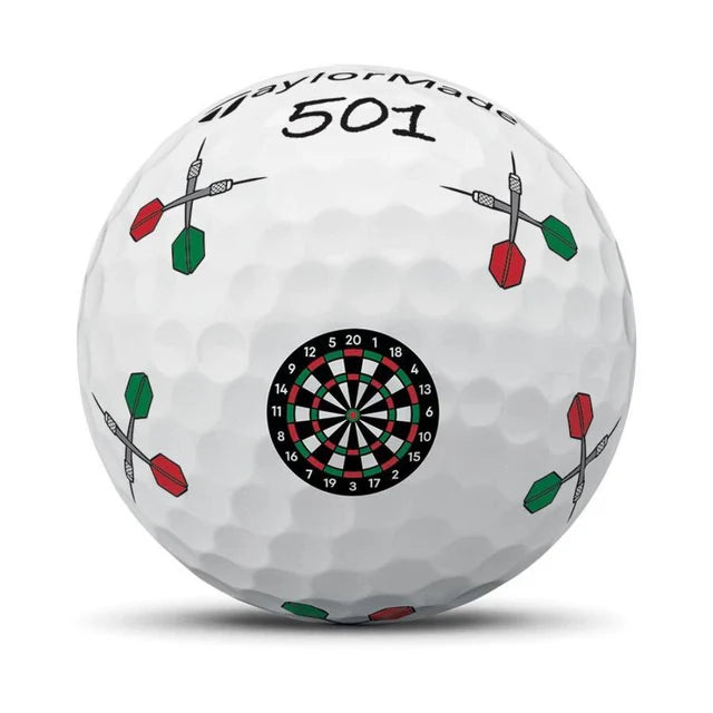 TaylorMade Dart TP5X Pix Hot Shot Golf Balls - The Golf Guys Online