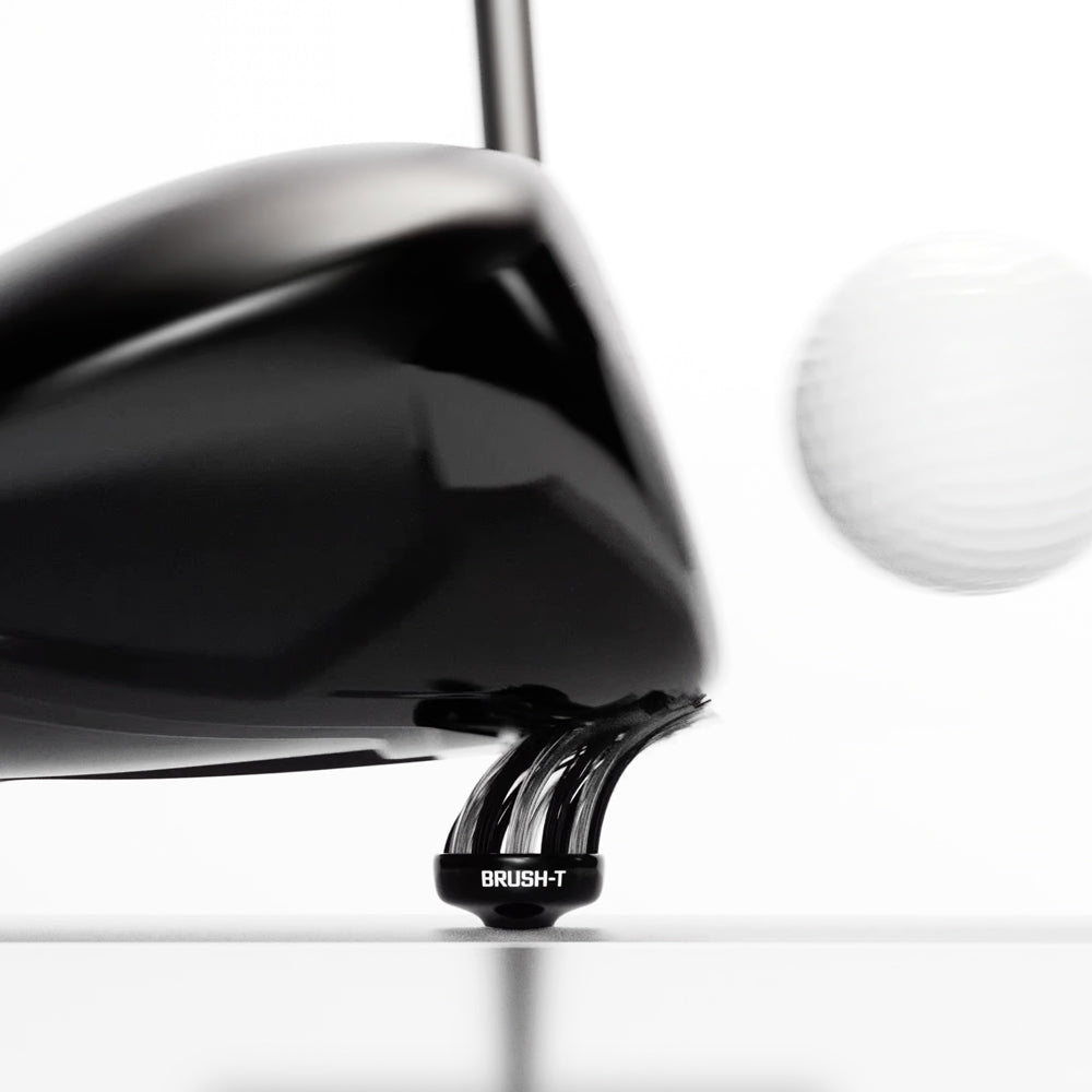 Driver, Premium Plastic Golf Tees, Black, (3 Pack)