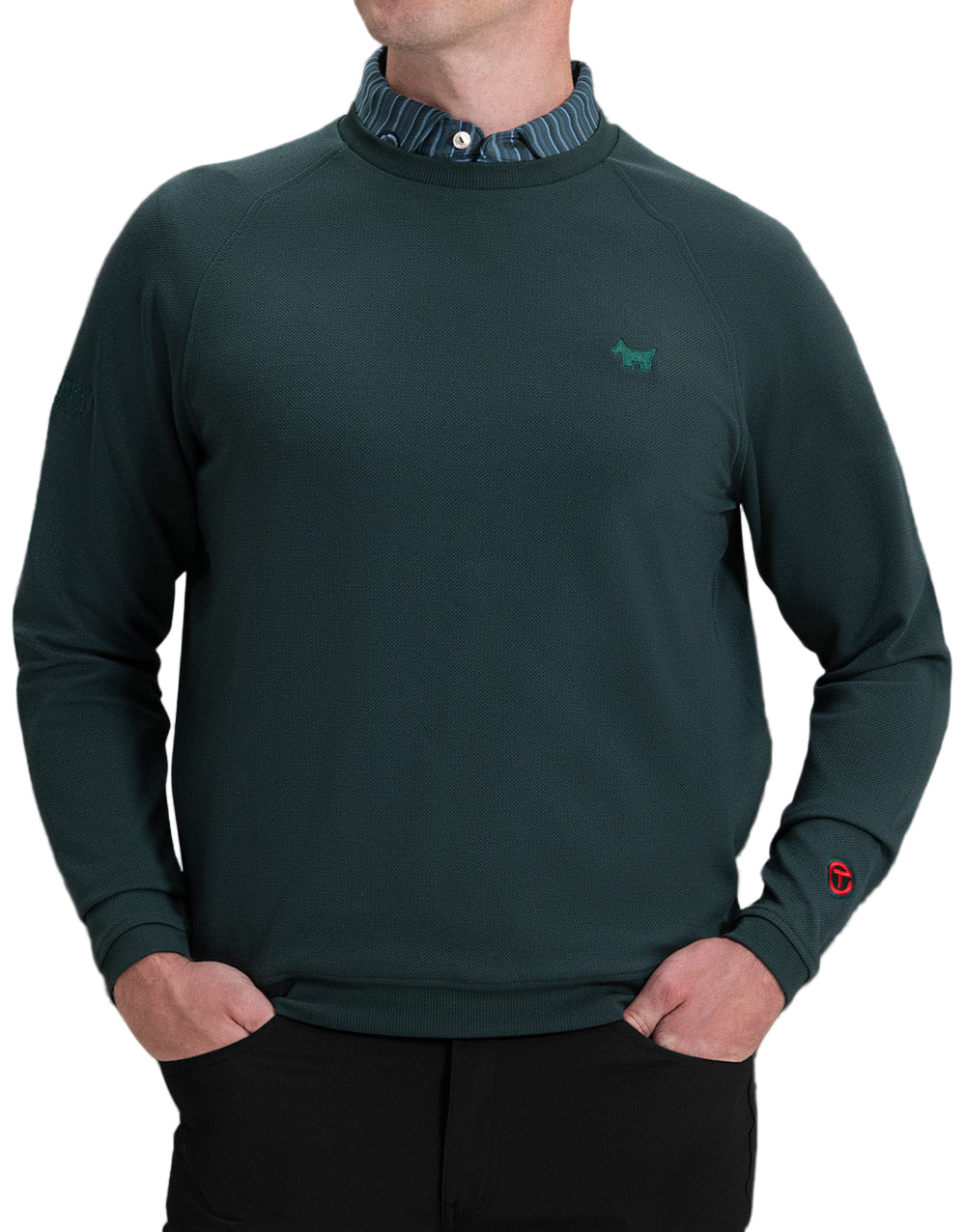 Scotty Cameron Peter Millar Scotty Dog Cradle Piqué Crewneck