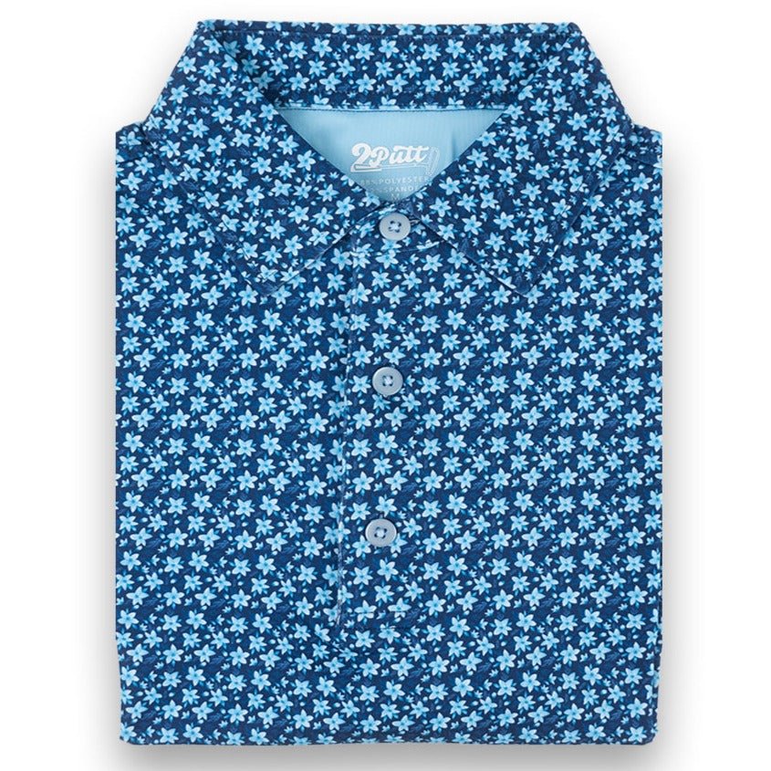 Floral Club Men's Polo - The Golf Guys Online