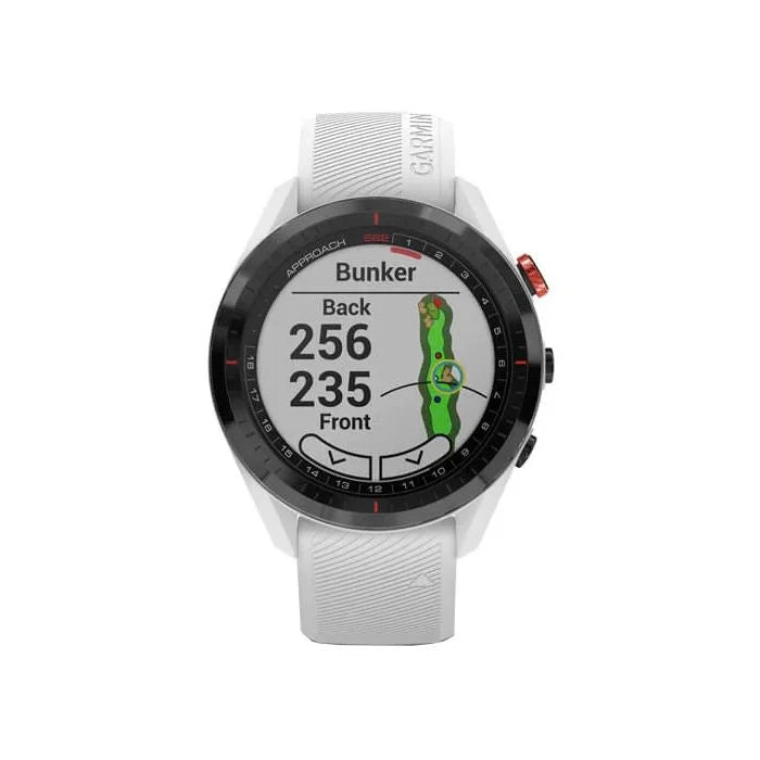 Garmin Approach S62 Premium Golf GPS Smartwatch - White - The Golf Guys Online