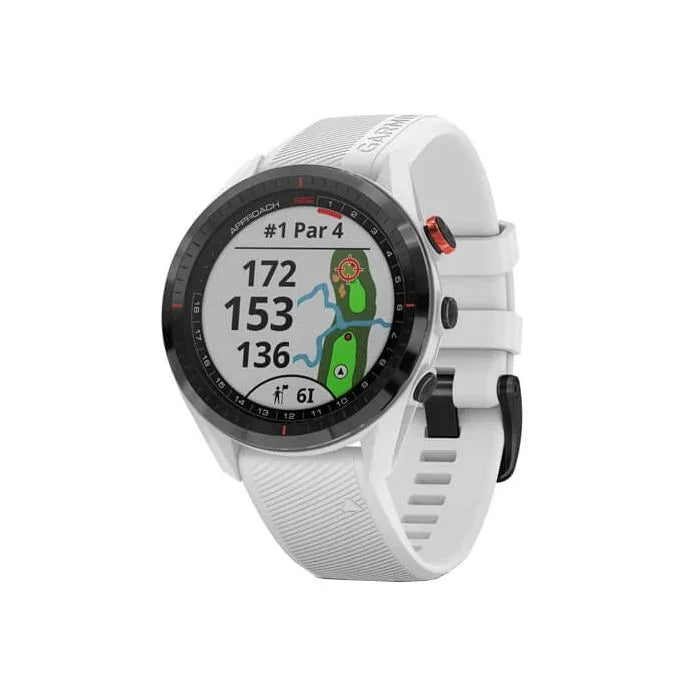 Garmin Approach S62 Premium Golf GPS Smartwatch - White - The Golf Guys Online