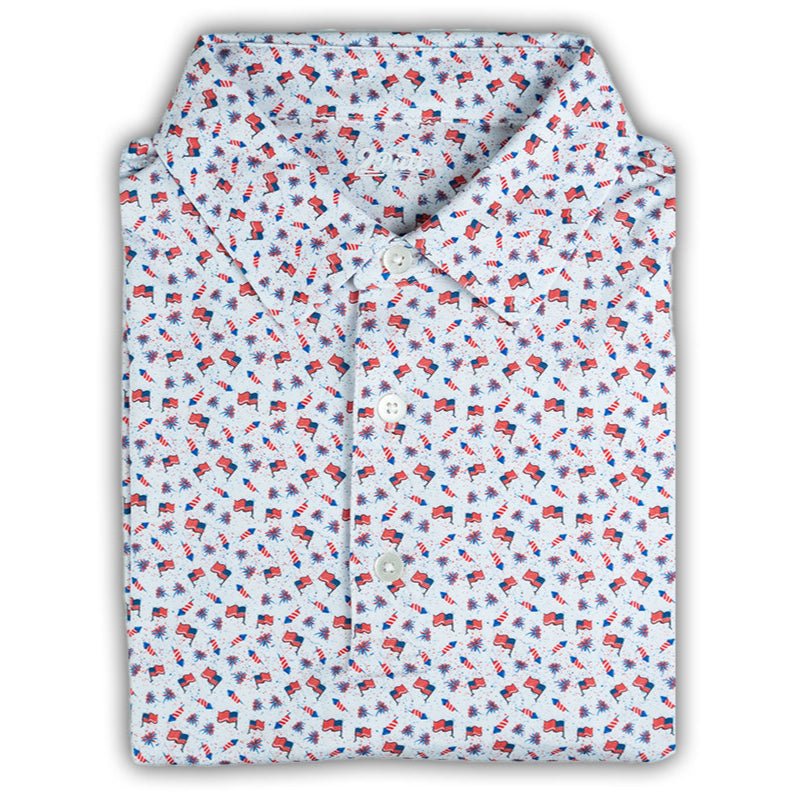 Golf Of America Men's Polo - The Golf Guys Online