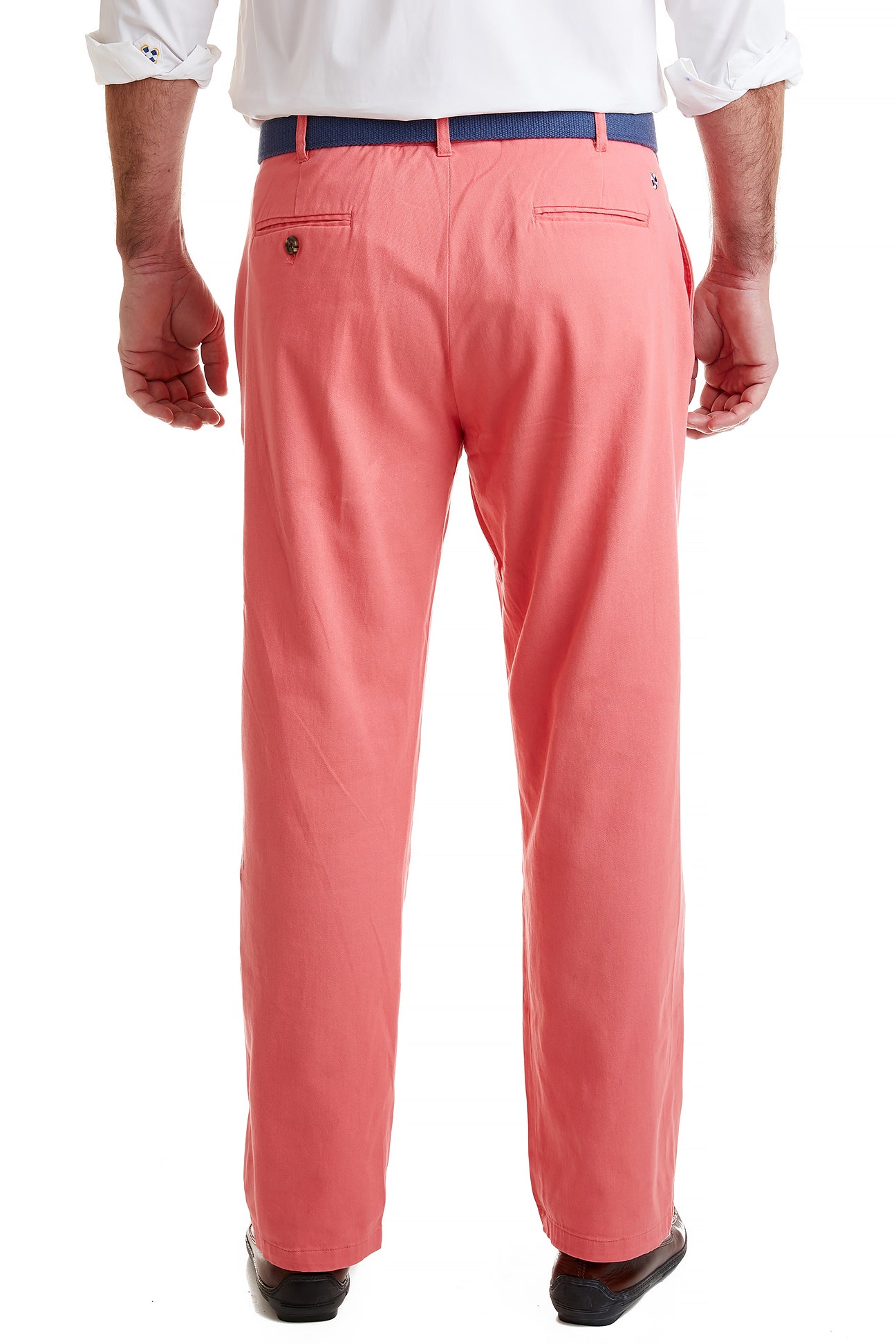 Harbor Pant Stretch Twill Sunset Coral - The Golf Guys Online