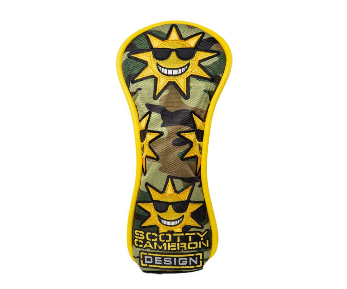 Scotty Cameron 2017 Custom Shop Limited Release Sunshine Camo Utility Hybrid Headcover - The Golf Guys Online