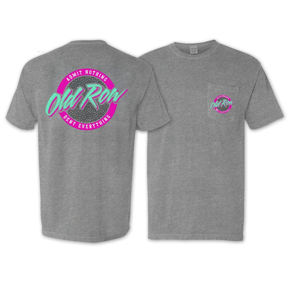 Old Row Circle Logo Pocket Tee (Heather Grey)