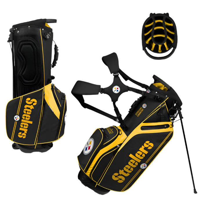 Pittsburgh Steelers Caddie Golf Stand Bag - The Golf Guys Online